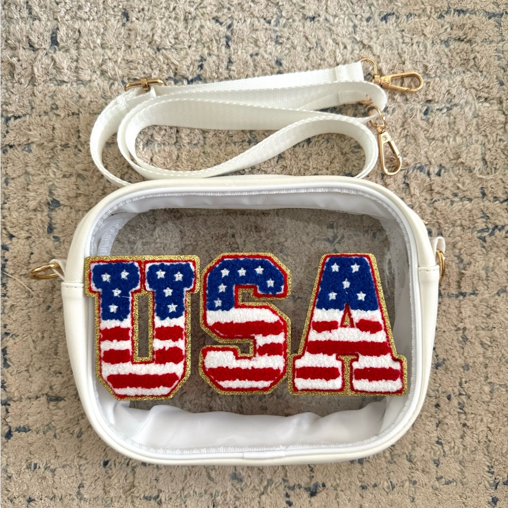 Clear crossbody bag